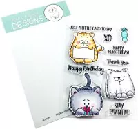 All Cats - Clear Stamps - Gerda Steiner Designs