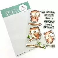 Owl Rather Be With You - Clear Stamps - Gerda Steiner Designs