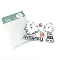 A Boo For You - Clear Stamps - Gerda Steiner Designs