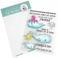 A Whale of a Time - Clear Stamps - Gerda Steiner Designs