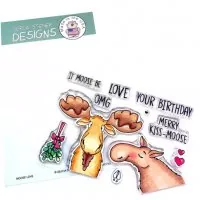 Moose Love - Clear Stamps - Gerda Steiner Designs