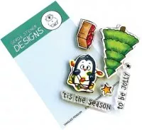 Tangled Penguin - Clear Stamps
