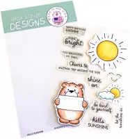 Hello Sunshine - Clear Stamps - Gerda Steiner Designs
