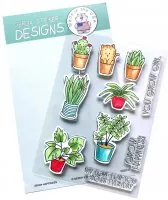 Grow Happiness - Clear Stamps - Gerda Steiner Designs