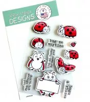 Ladybugs - Clear Stamps - Gerda Steiner Designs