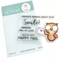 Owl my Love - Clear Stamps - Gerda Steiner Designs
