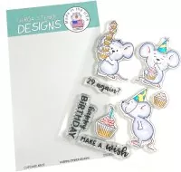 Cupcake Mice - Clear Stamps - Gerda Steiner Designs