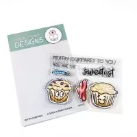 Muffin Compares - Clear Stamps - Gerda Steiner Designs