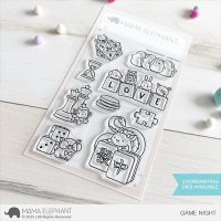 Game Night - Clear Stamps - Mama Elephant