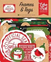 Have A Holly Jolly Christmas - Frames & Tags - Die Cut Embellishment - Echo Park Paper Co