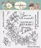 Best Friends Forever - Clear Stamps - Colorado Craft Company