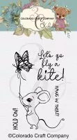 Fly A Kite Mini - Clear Stamps - Colorado Craft Company