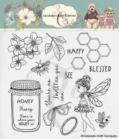 Honey Jar Clear Stamps Colorado Craft Company by Kris Lauren