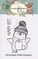 Happy Feet Mini - Clear Stamps - Colorado Craft Company