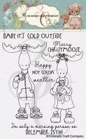 Merry Christmoose - Clear Stamps - Colorado Craft Company