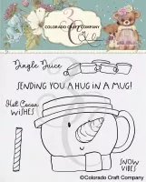 Snowman Hug Mug - Clear Stamps - Colorado Craft Company