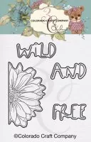 Wild and Free Mini Dies Colorado Craft Company by Kris Lauren