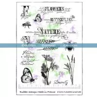 Flowers & Nature - Rubber Stamp - Katzelkraft