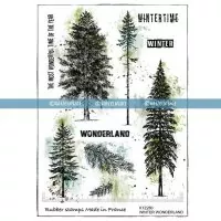 Winter Wonderland - Rubber Stamp - Katzelkraft