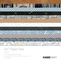 Kaisercraft - Let's Go - Paper Pad - 6,5"x6,5"