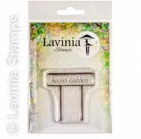 Secret Garden Sign - Clear Stamps - Lavinia