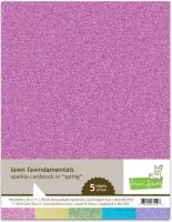 Lawn Fawn Sparkle Cardstock - Spring Pack - 8,5"x11
