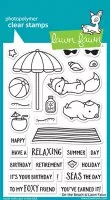 On The Beach - Clear Stamps
