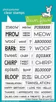 Critter Chatter: Pets - Clear Stamps