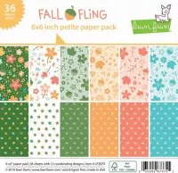 Lawn Fawn - Fall Fling - Petite Paper Pack - 6"x6"