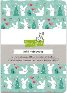 Lawn Fawn - Snow Day Remix - Mini Notebook