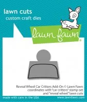 Reveal Wheel Car Critters Add-On - Dies - Lawn Fawn