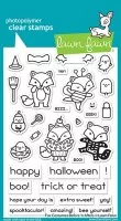 Fox Costumes Before 'n Afters - Clear Stamps - Lawn Fawn