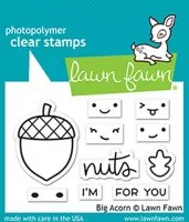 Big Acorn - Clear Stamps - Lawn Fawn