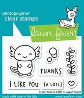 I Like You (A Lotl) - Clear Stamps - Lawn Fawn