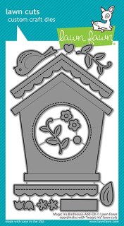 Magic Iris Birdhouse Add-On - Dies - Lawn Fawn