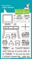Virtual Friends - Clear Stamps - Lawn Fawn