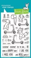 Scootin' By - Clear Stamps - Lawn Fawn