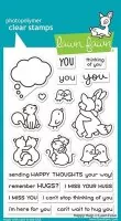 Happy Hugs - Clear Stamps - Lawn Fawn