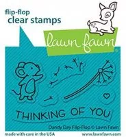 Dandy Day Flip-Flop - Clear Stamps - Lawn Fawn