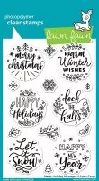 Magic Holiday Messages - Stempel - Lawn Fawn