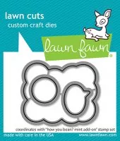 How You Bean? Mint Add-On - Dies - Lawn Fawn