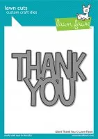 Giant Thank You - Dies - Lawn Fawn