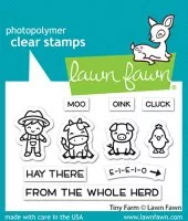 Tiny Farm - Clear Stamps - Lawn Fawn
