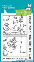 Window Scene: Spring - Clear Stamps - Lawn Fawn