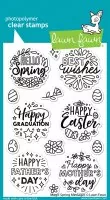 Magic Spring Messages - Clear Stamps - Lawn Fawn