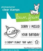 Year Eleven - Clear Stamps - Lawn Fawn