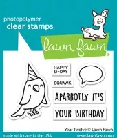 Year Twelve - Clear Stamps - Lawn Fawn