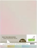 Lawn Fawn - Pearlescent Vellum Pack - Pastel - 8,5"x11"