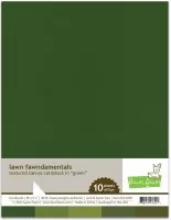 Textured Canvas Cardstock - Green - 8,5"x11 - Lawn Fawn
