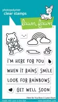Here For You Bear - Clear Stamps - Lawn Fawn